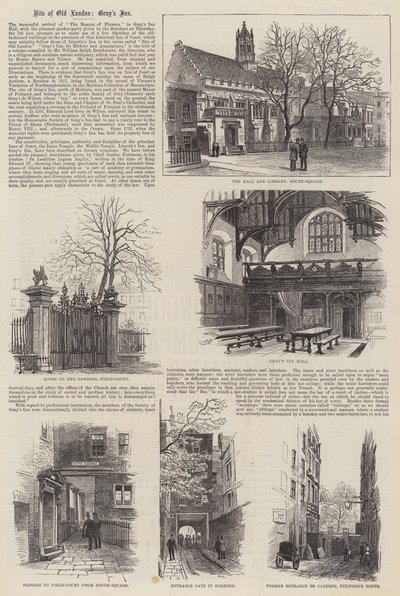 Pezzi della vecchia Londra, Gray